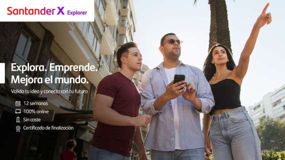Abierto el plazo de inscripción al Programa Santander X Explorer (Segunda Edición de 2025)